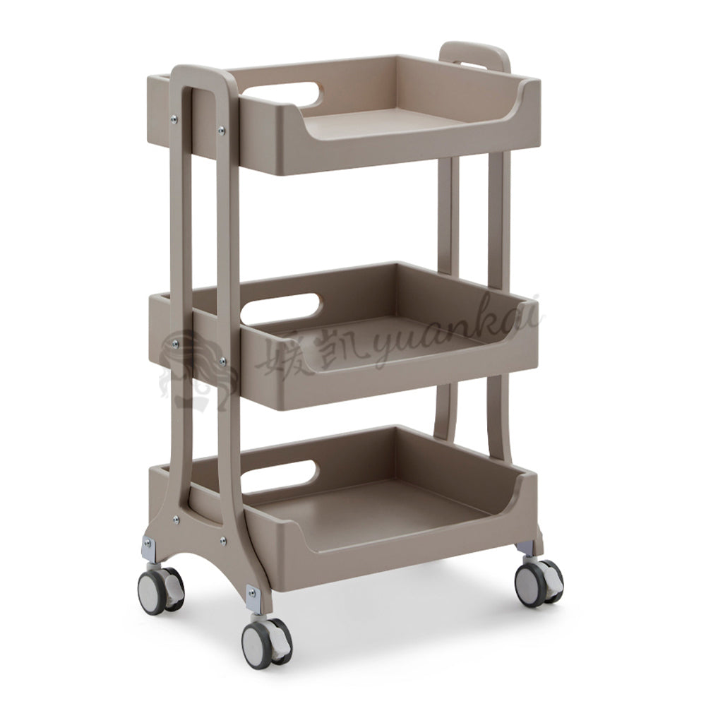 High-grade Beauty Trolley Beauty Salon Special Trolley Multi-functional With Cabinets Nail Embroidery Mobile Shelving