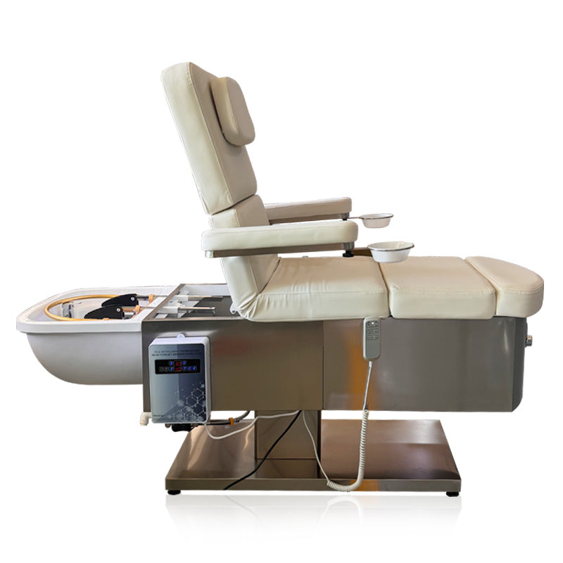 High-end electric shampoo bed barber shop beauty salon special shampoo massage foot massage integrated shampoo bed