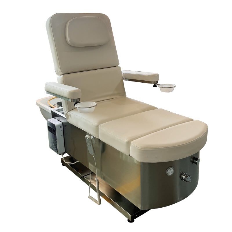 High-end electric shampoo bed barber shop beauty salon special shampoo massage foot massage integrated shampoo bed
