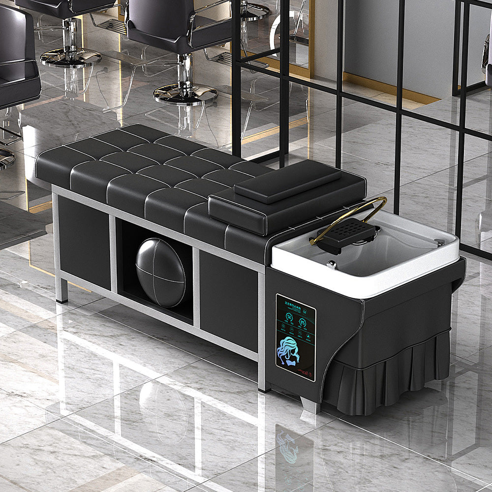 Hot selling high-end Thai hair treatment shampoo bed Hairdresser water cycle steel frame bed