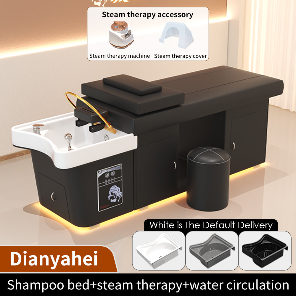 Thai Head Therapy Shampoo Bed Water Circulation Beauty Salon Barber Shop Special Massage Integrated Bed