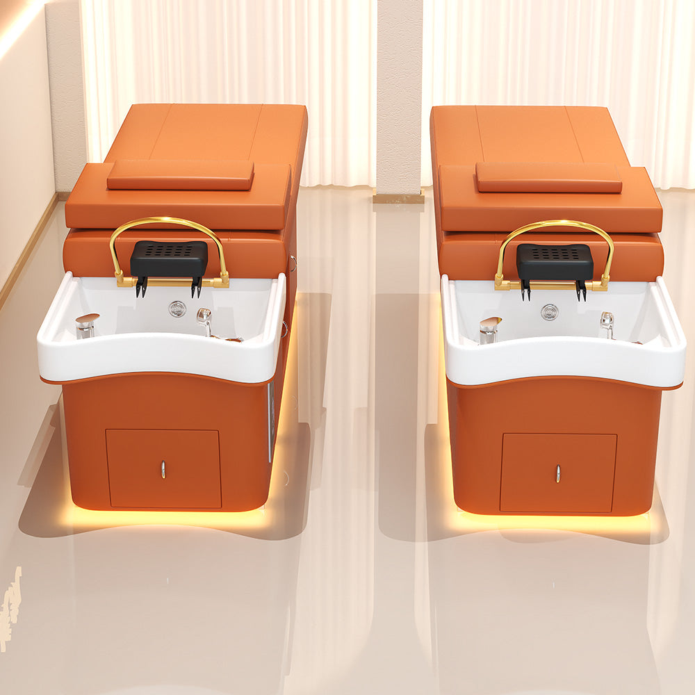 Thai Head Therapy Shampoo Bed Water Circulation Beauty Salon Barber Shop Special Massage Integrated Bed