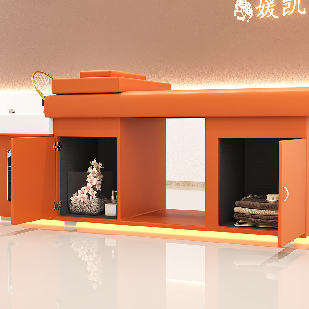Thai Head Therapy Shampoo Bed Water Circulation Beauty Salon Barber Shop Special Massage Integrated Bed