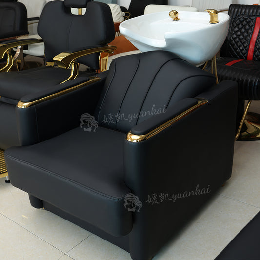 New Sitting Shampoo Bed Half-lyingWater Bed Barber Shop HairdresserSpecial Ceramic Shampoo Chair