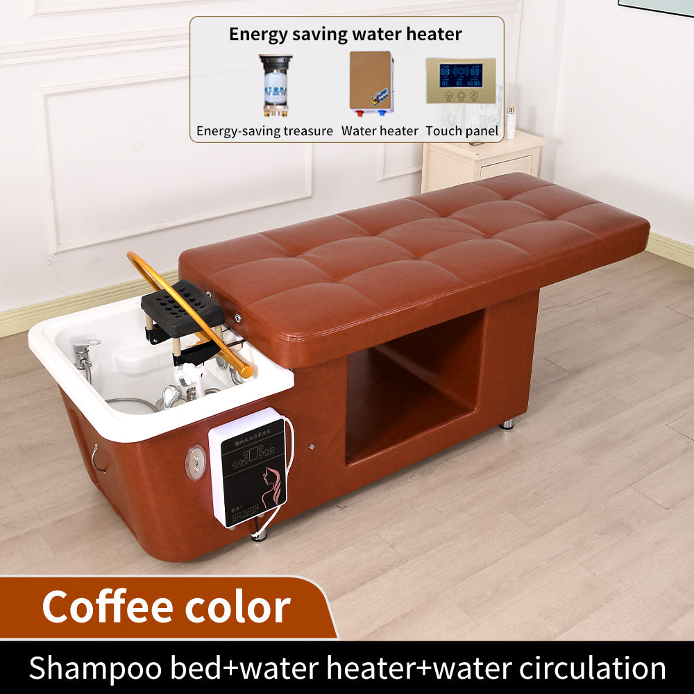 Head SPA Thai Shampoo Bed Beauty Salon Barber Shop Special Push-Pull Massage Bed