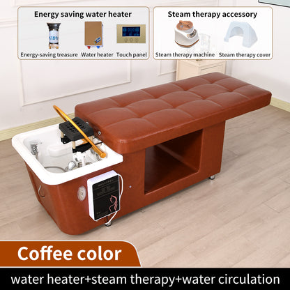 Head SPA Thai Shampoo Bed Beauty Salon Barber Shop Special Push-Pull Massage Bed