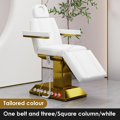 Luxury Modern New Design Facial Eyelash Beauty Bed Salon Furniture Electric Massage Bed
