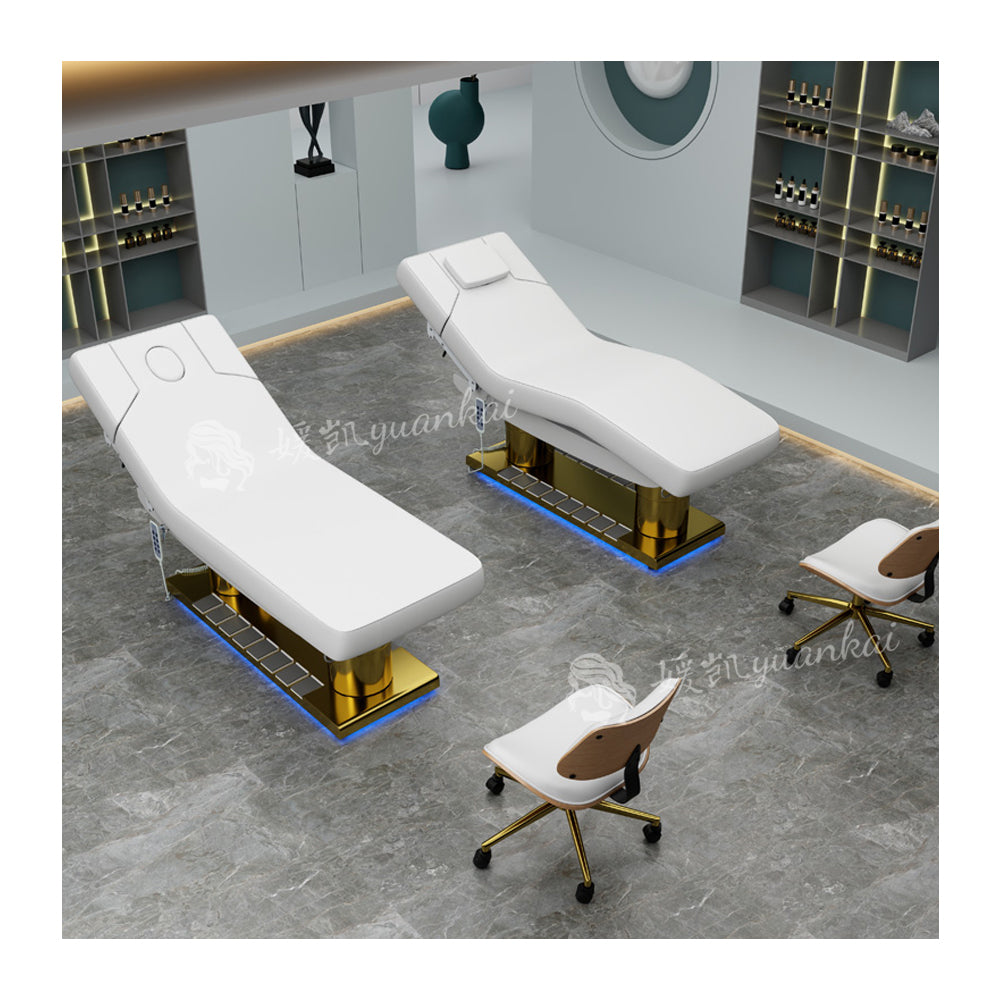 High-end beauty salon special furniture electric adjustment eyelash bed beauty tattoo chair facial massage bed