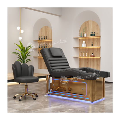 Multi-functional spa facial skin care massage bed beauty salon dedicated foot spa electric beauty bed