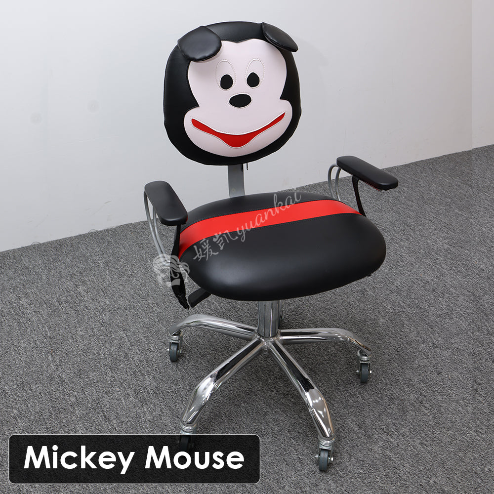 New children's cartoon barber chairbarber shop hair salon dedicated lifting rotating Mickey Mouse styling chair