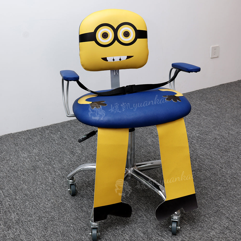 Hair salon children Dedicated Minions barber chair hair salon adjustable rotating hair cutting chair styling chair