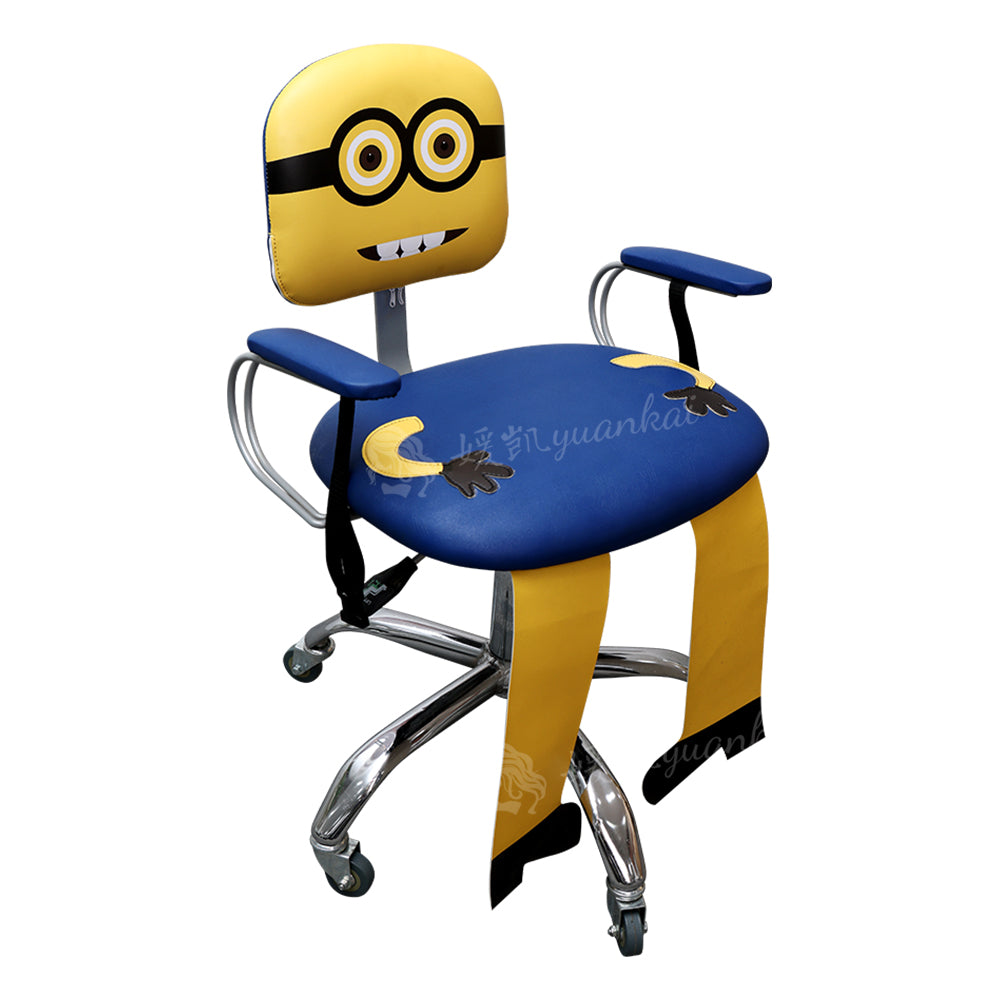 Hair salon children Dedicated Minions barber chair hair salon adjustable rotating hair cutting chair styling chair