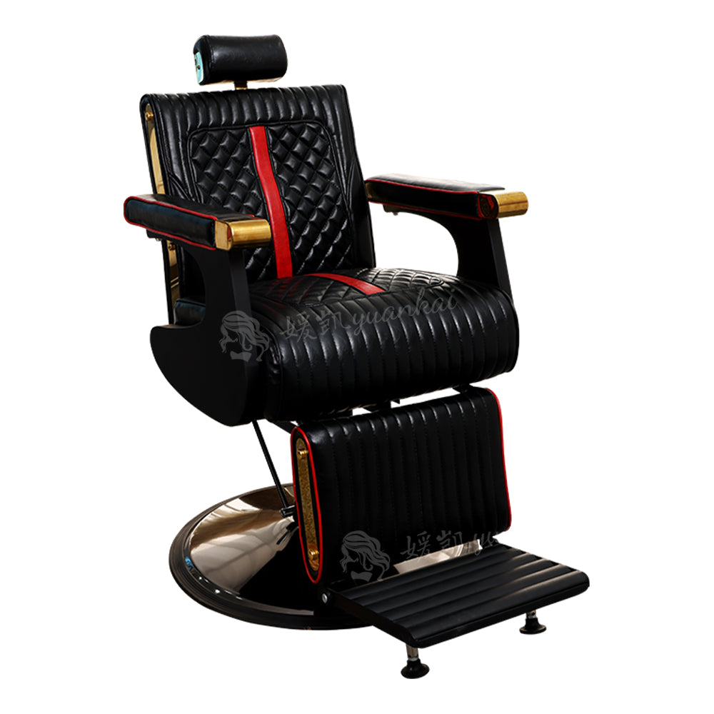 Men's Vintage Oil Head Chair Hair salon Barber Shop Dedicated Lifting and rotating Hair-cutting chair
