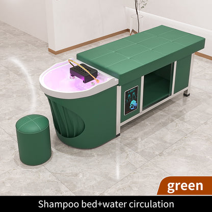 Thai Head Therapy Shampoo Bed Barber Shop Dedicated Full-lying Beauty Hairdressing Massage Bed