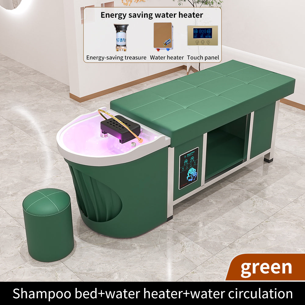 Thai Head Therapy Shampoo Bed Barber Shop Dedicated Full-lying Beauty Hairdressing Massage Bed