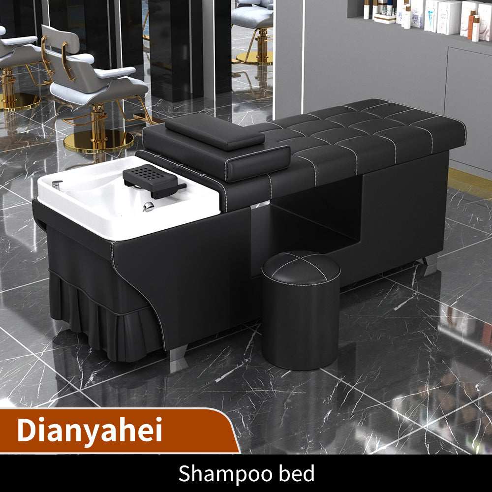 Hair Salon Dedicated Shampoo Chair Beauty Salon Furniture Massage Bed Customizable Modern Style Shampoo Bed