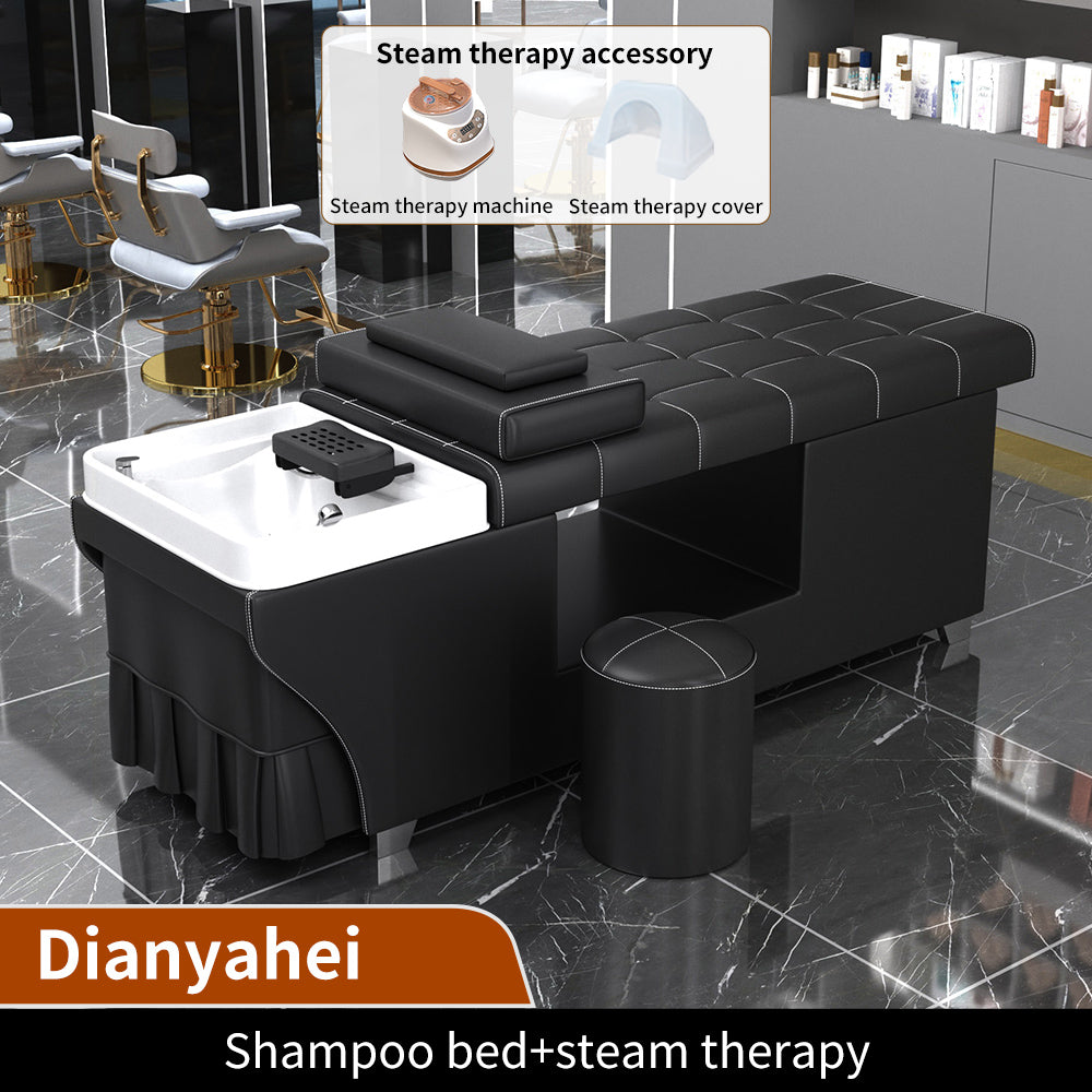 Hair Salon Dedicated Shampoo Chair Beauty Salon Furniture Massage Bed Customizable Modern Style Shampoo Bed