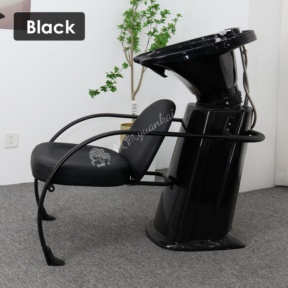 High-end Hair Salon Sitting Recliner Barber Shop Dedicated Punch Bed Half Reclining Shampoo Chair