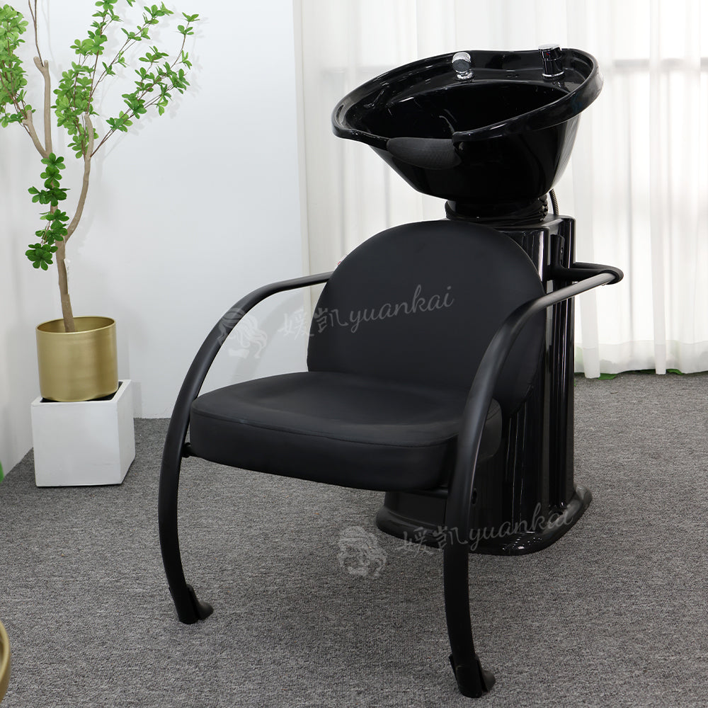 High-end Hair Salon Sitting Recliner Barber Shop Dedicated Punch Bed Half Reclining Shampoo Chair