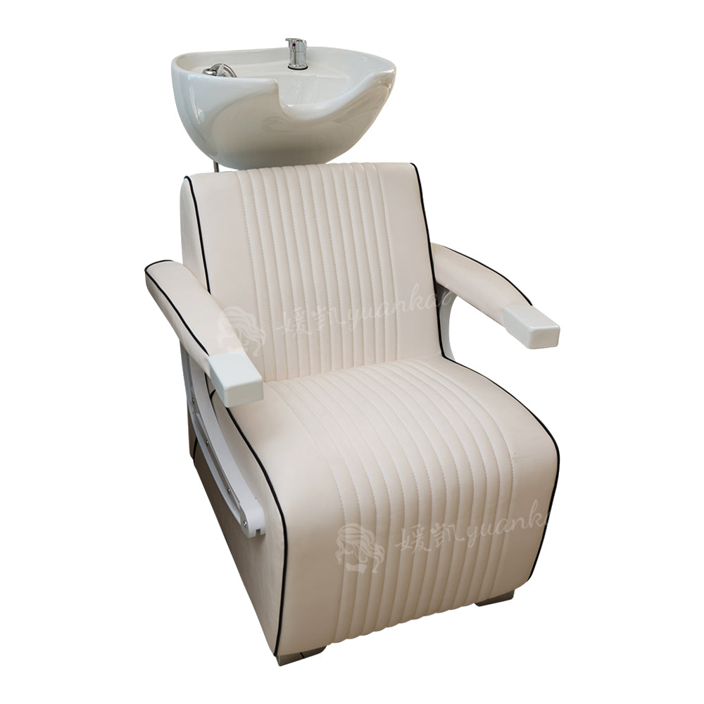 Hot sale semi-horizontal shampoo bed Barber shop Dedicated Beauty Salon Household Seat Shampoo Chair