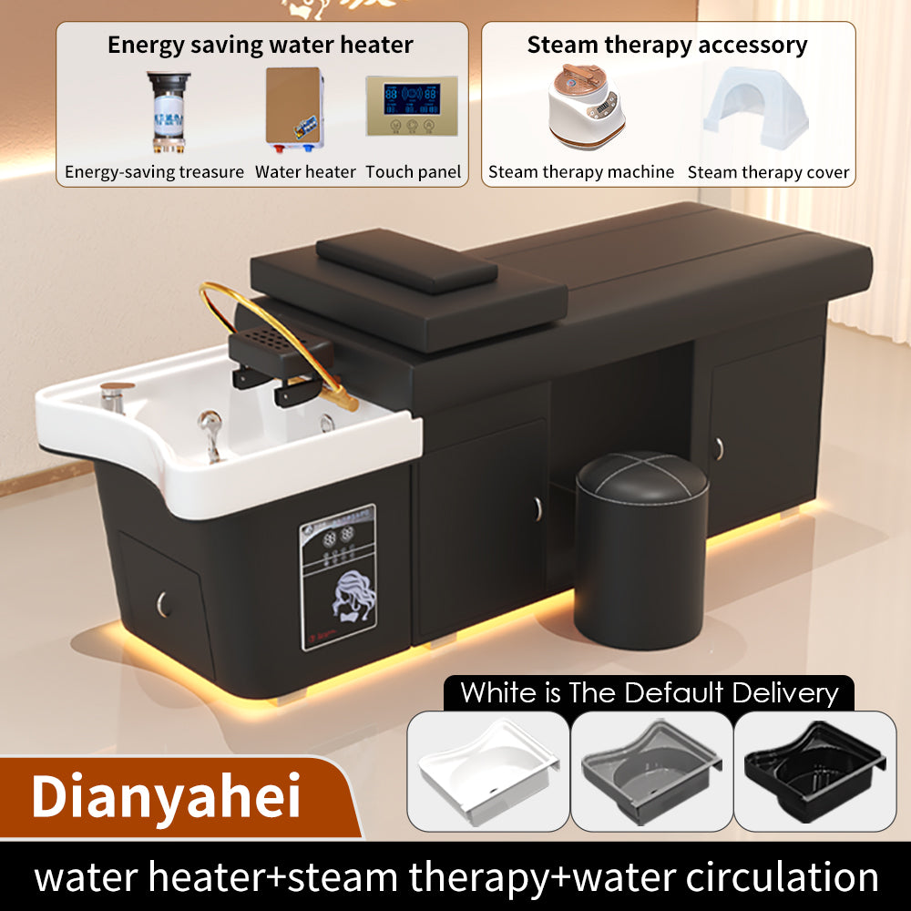 Thai Head Therapy Shampoo Bed Water Circulation Beauty Salon Barber Shop Special Massage Integrated Bed