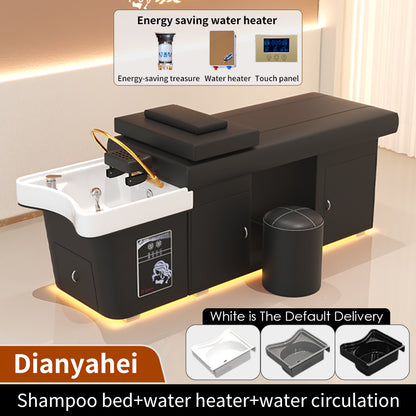 Thai Head Therapy Shampoo Bed Water Circulation Beauty Salon Barber Shop Special Massage Integrated Bed